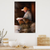 Schrijven in mijn dagboek poster (Keuken)
