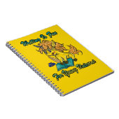 Schrijven is leuk voor jonge Unicorns Notitieboek (Rechterzijde)