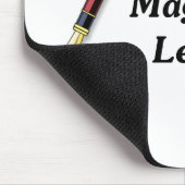 schrijven is magisch; Laat het maar stromen Muismat (Hoek)