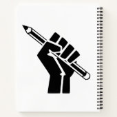 Schrijven is mogelijk notitieboek (Achterkant)