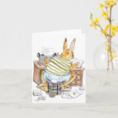 Schrijven Kaart (Gele Bloem)