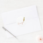 Schrijven Miss You Stickers (Envelop)