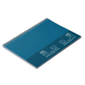 Schrijven om te leven, leven om te schrijven notitieboek (Linkerzijde)