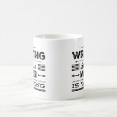 Schrijven omdat moord een verkeerde Mok is #2 (Center)