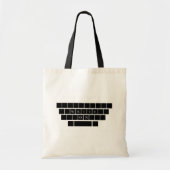 Schrijven op - Canvas tas - Geschenken voor het ge (Voorkant)