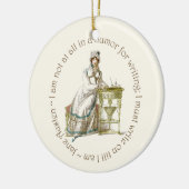 Schrijven op keramisch ornament (Links)