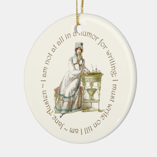 Schrijven op keramisch ornament (Links)