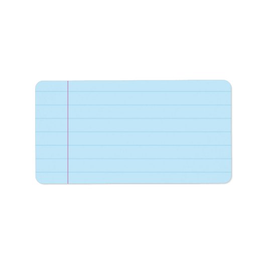 SCHRIJVEN op NOTEPAPIER Afdrukken Uw eigen label (Voorkant)