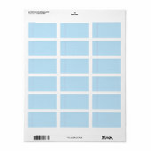 SCHRIJVEN op NOTEPAPIER Afdrukken Uw eigen label (Full Sheet)
