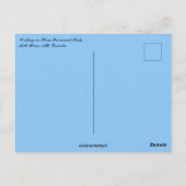 Schrijven op Stone Provincial Park Alberta Briefkaart (Achterkant)