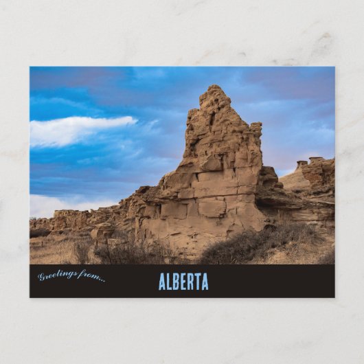 Schrijven op Stone Provincial Park Alberta Briefkaart (Voorkant)