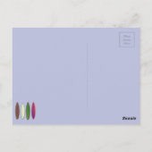 Schrijven over surfen briefkaart (Achterkant)
