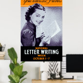  schrijven poster (Thuiskantoor)