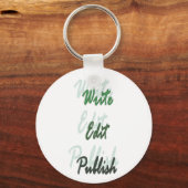 Schrijven Publiceren Sleutelhanger bewerken (Voorkant)