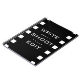 Schrijven, schieten, bewerken - Film Notitieboek (Linkerzijde)