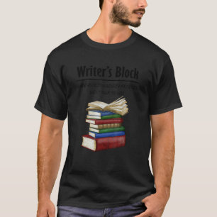 Schrijven Schrijver Blok denkbeeldige vrienden 1 T-shirt