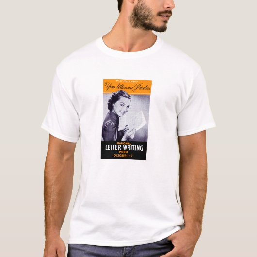 schrijven t-shirt (Voorkant)