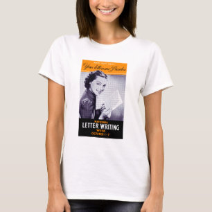 schrijven t-shirt
