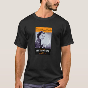 schrijven t-shirt
