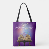 Schrijven Tote Bag (Achterkant)