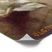 Schrijven van de onafhankelijkheidsverklaring van poster (Hoek)