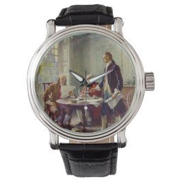 Schrijven van de onafhankelijkheidsverklaring (VS) Horloge