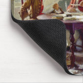 Schrijven van de onafhankelijkheidsverklaring (VS) Muismat (Hoek)