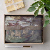 Schrijven van de onafhankelijkheidsverklaring (VS) Tissuepapier (Geschenk)