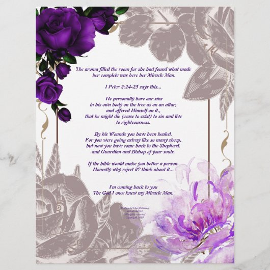 Schrijven van het dure gepersonaliseerde parfum pa (Achterkant)