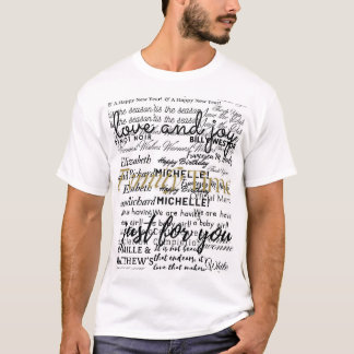 Schrijven van je liefdesshirt t-shirt