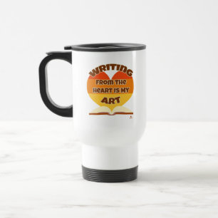 Schrijven vanuit het hart is mijn kunst epische au reisbeker