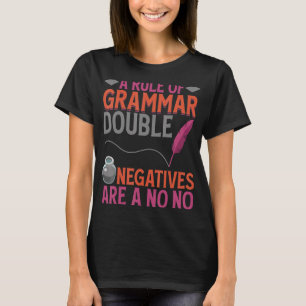 Schrijven voor auteurs en schrijvers t-shirt