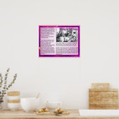 Schrijven voor hun tijd poster (Keuken)