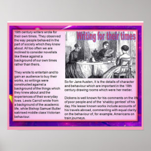 Schrijven voor hun tijd poster