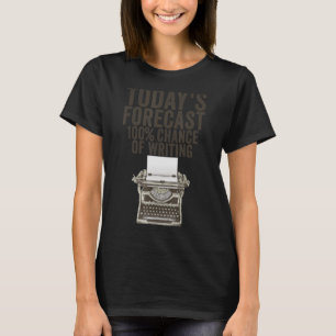 Schrijven voor schrijvers Mannen Vrouwenschrijver T-shirt