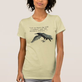 Schrijven Vrouwen Korte Mouw Raven T Shirt