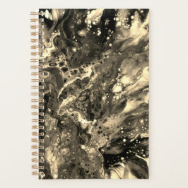 Schrijvende agenda. Abstract patroon. Anetka Planner
