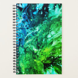 Schrijvende agenda. Abstract patroon. Anetka. Planner