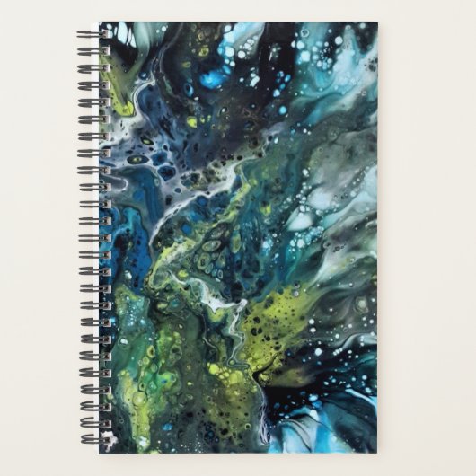 Schrijvende agenda. Abstract patroon. Anetka. Planner (Voorkant)