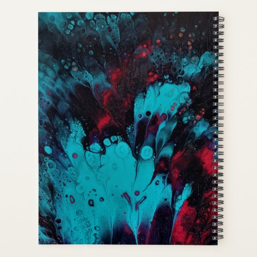 Schrijvende agenda. Anetka Planner (Achterkant)