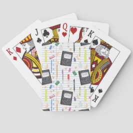 Schrijvende artikelen - speelkaarten uit de school