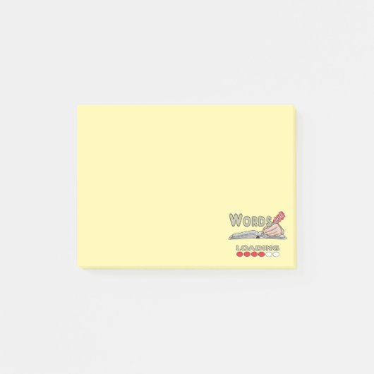 Schrijvende Woorden Post-it® Notes (Voorkant)