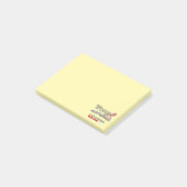 Schrijvende Woorden Post-it® Notes (Schuin)