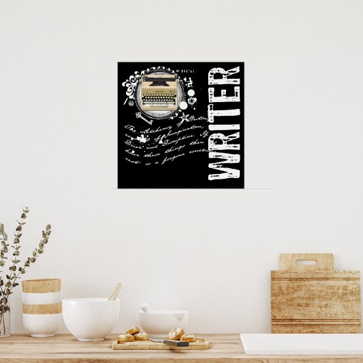 Schrijver Alchemy Poster (Keuken)