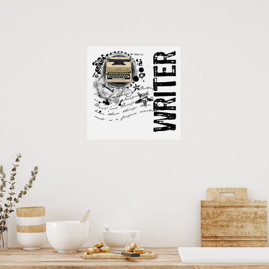 Schrijver Alchemy Poster (Keuken)
