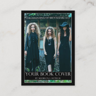 Schrijver Auteur Boek Hoesje Groot Achterzijde f Visitekaartje