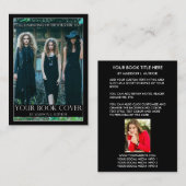 Schrijver Auteur Boek Hoesje Groot | Achterzijde f Visitekaartje (Voorkant / Achterkant)