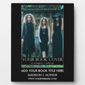 Schrijver Auteur Boek Hoesje Zwart of Kies Kleur Fotoplaat (Voorkant)