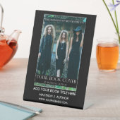 Schrijver Auteur Boek Hoesje Zwart of Kies Kleur Reclamebord Met Voetstuk (Insitu)