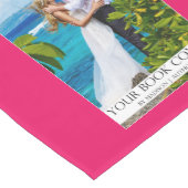 Schrijver Auteur Boek Ondertekening Hot Pink of Pi Medium Tafelloper (Hoek)